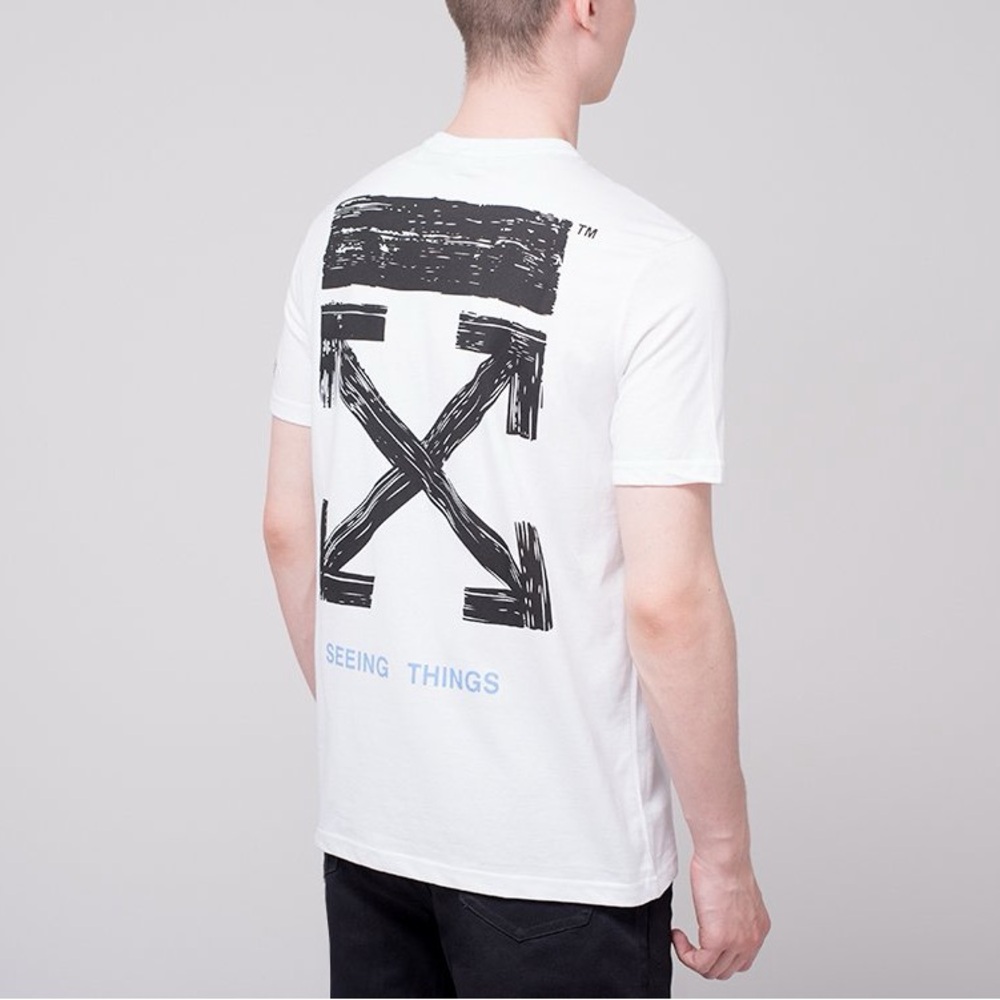 Off-White "Seeing Things" graphic t-shirt size medium